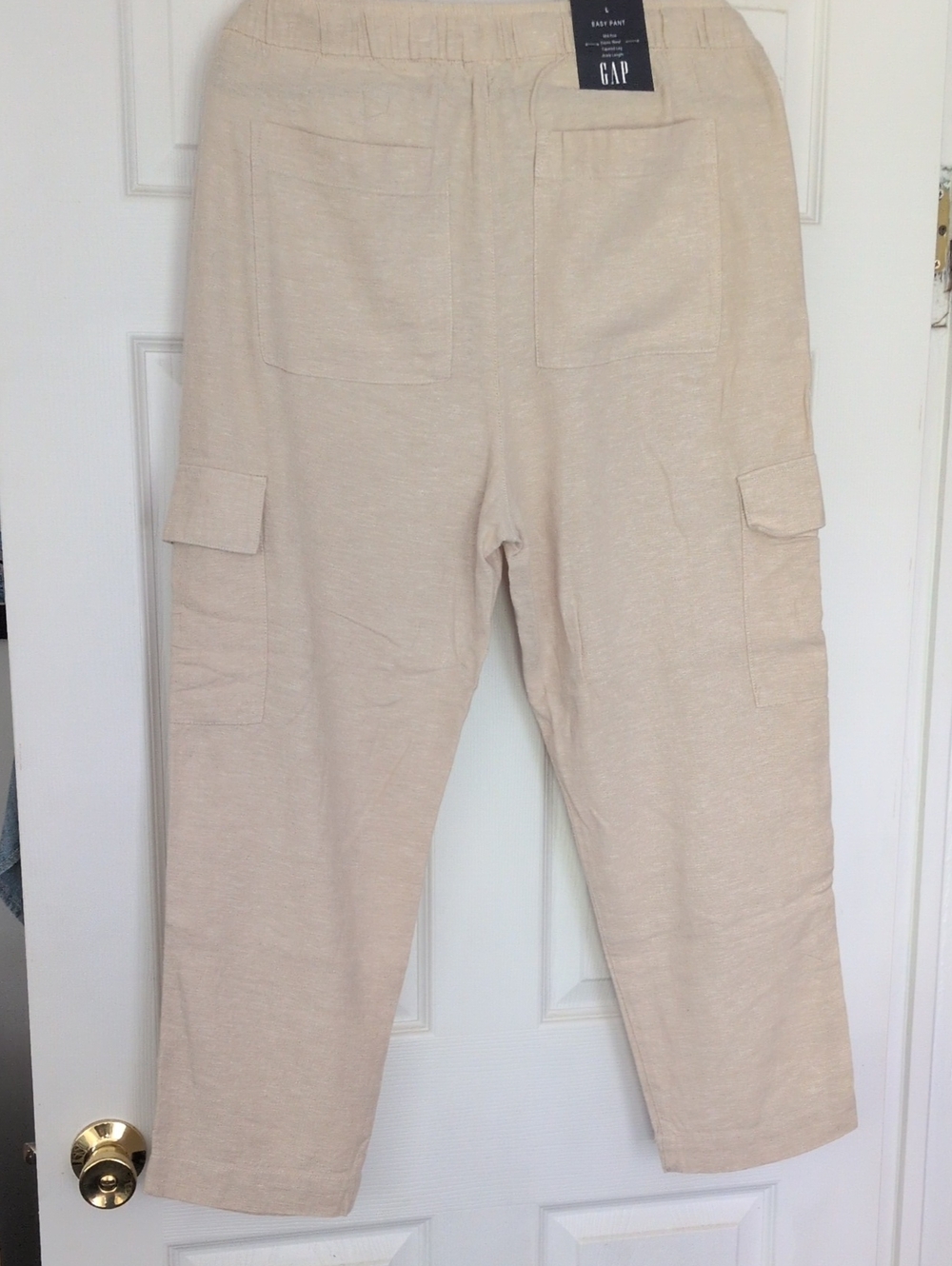 GAP Women’s Cream Easy Pants
